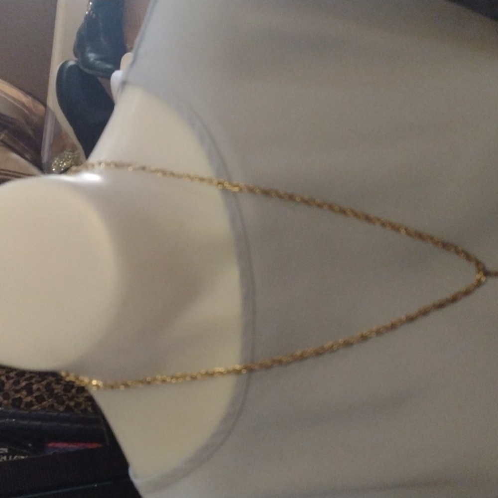 Gold necklace